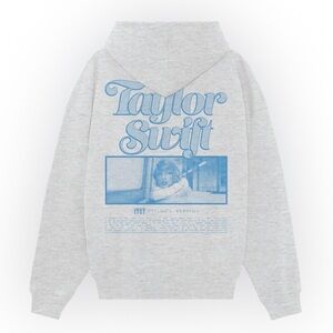 Taylor Swift 1989 TV hoodie from the vault photo sweatshirt merch version blue